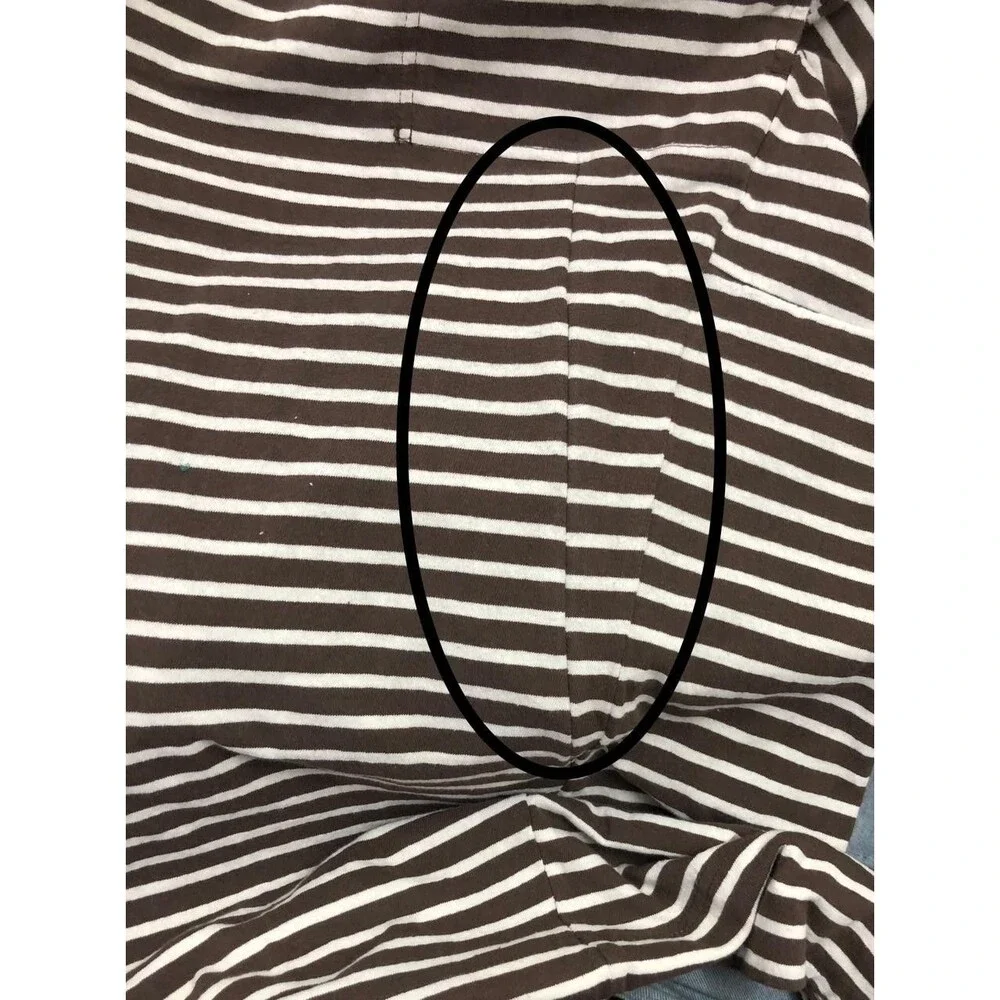Free People Free Est Tivoli Maxi Dress Striped Printed Oversized Cotton M 286403